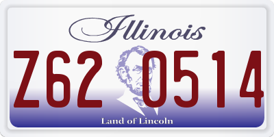 IL license plate Z620514