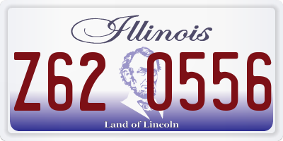 IL license plate Z620556