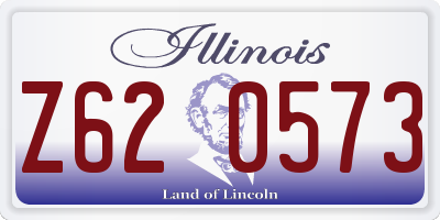 IL license plate Z620573