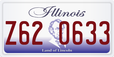 IL license plate Z620633