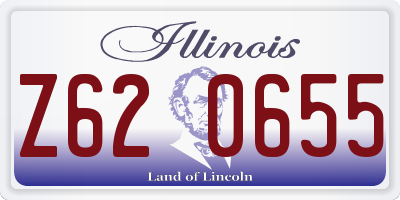 IL license plate Z620655