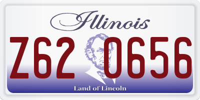 IL license plate Z620656