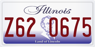 IL license plate Z620675