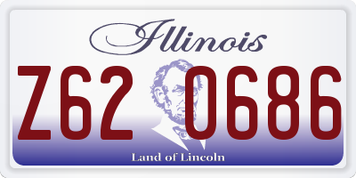 IL license plate Z620686