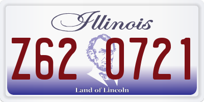 IL license plate Z620721