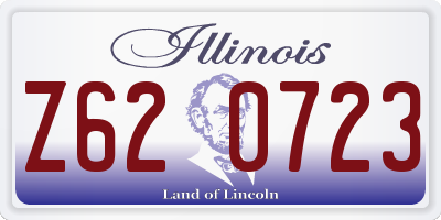 IL license plate Z620723