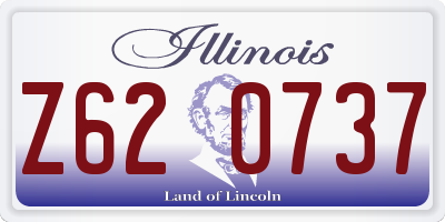 IL license plate Z620737