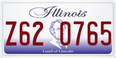 IL license plate Z620765