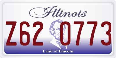 IL license plate Z620773