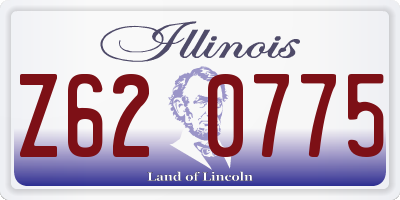 IL license plate Z620775