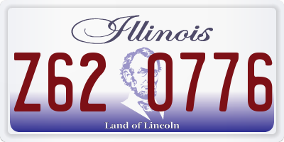 IL license plate Z620776