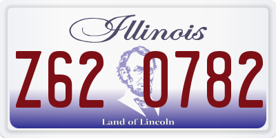 IL license plate Z620782