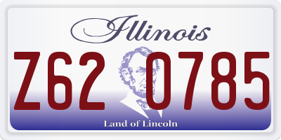 IL license plate Z620785