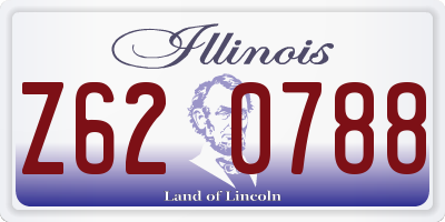 IL license plate Z620788