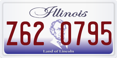 IL license plate Z620795