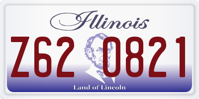 IL license plate Z620821