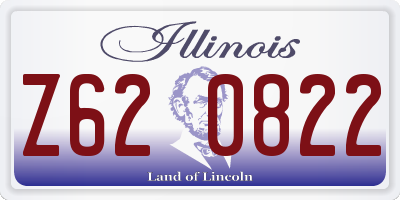 IL license plate Z620822