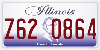 IL license plate Z620864
