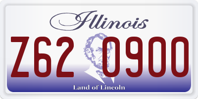IL license plate Z620900