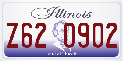 IL license plate Z620902