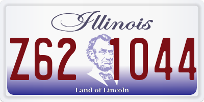 IL license plate Z621044