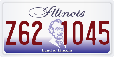 IL license plate Z621045