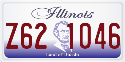 IL license plate Z621046