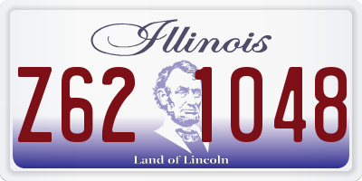IL license plate Z621048