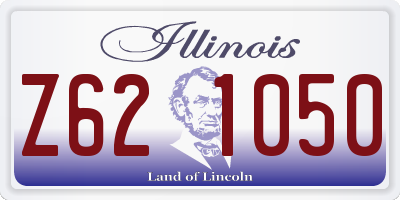 IL license plate Z621050