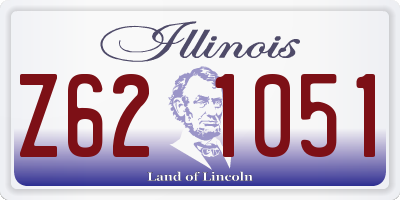 IL license plate Z621051