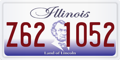 IL license plate Z621052