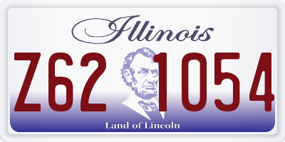 IL license plate Z621054