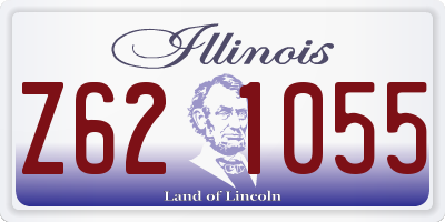 IL license plate Z621055