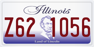 IL license plate Z621056
