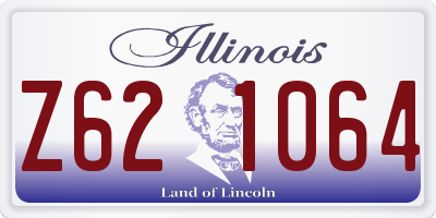 IL license plate Z621064