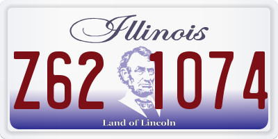 IL license plate Z621074