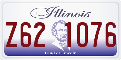 IL license plate Z621076