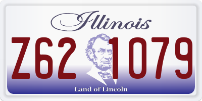 IL license plate Z621079