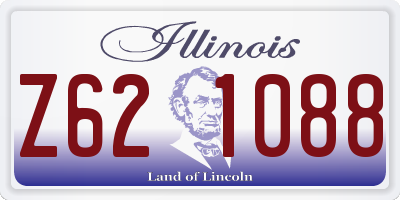 IL license plate Z621088