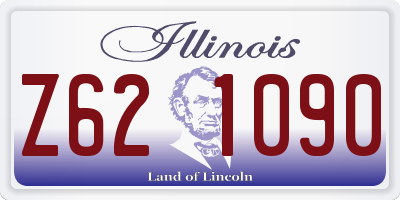 IL license plate Z621090