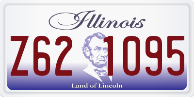 IL license plate Z621095