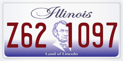 IL license plate Z621097
