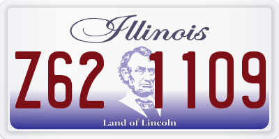IL license plate Z621109