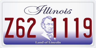 IL license plate Z621119