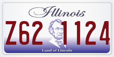 IL license plate Z621124