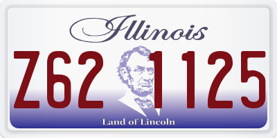 IL license plate Z621125