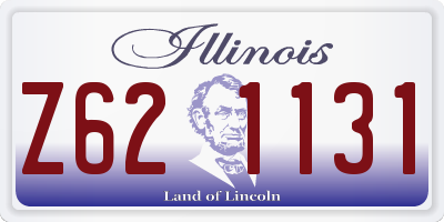 IL license plate Z621131