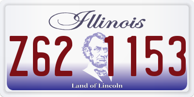IL license plate Z621153