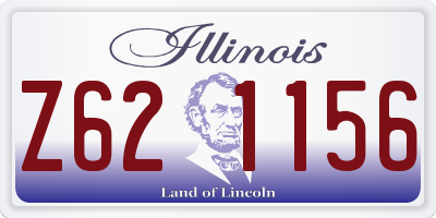IL license plate Z621156