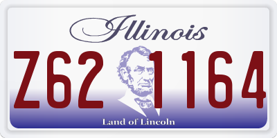IL license plate Z621164